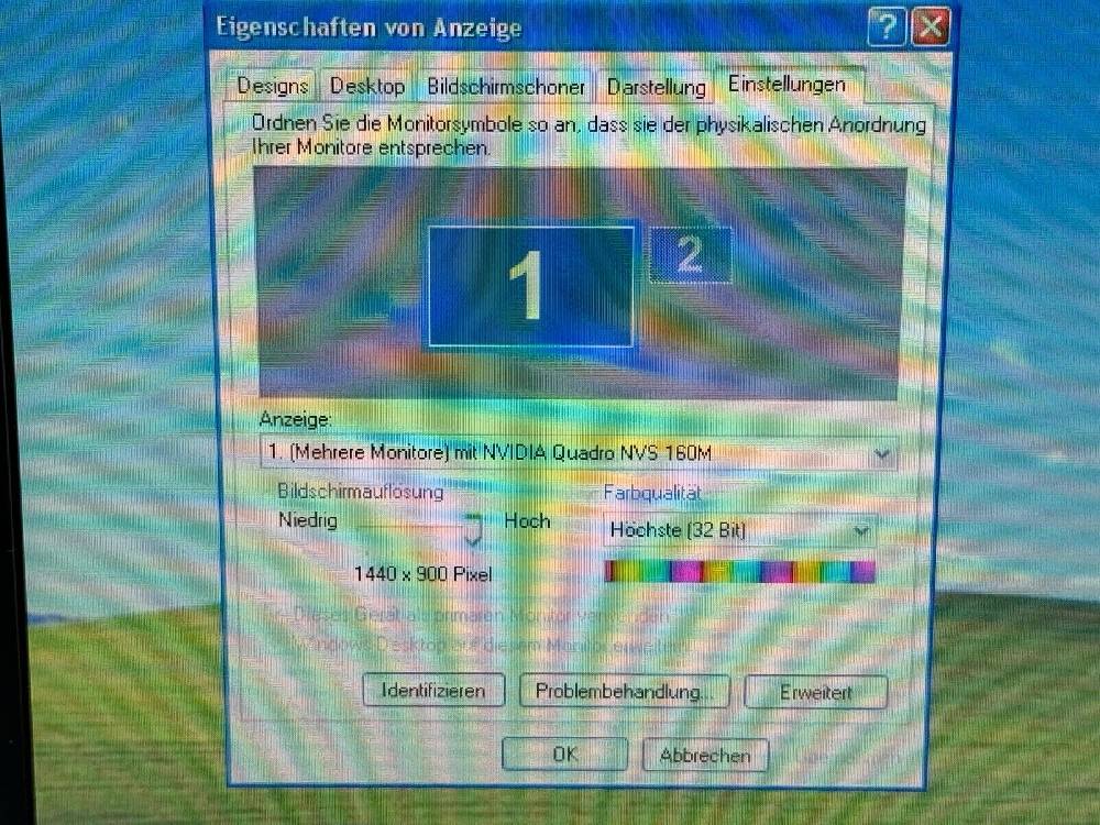 GHM-IT GmbH IT Shop Windows XP Gamer DELL Core 2 Duo E6400 P9600 2,80Ghz 4GB 128GB SSD DVD 14,1 Zoll Kostenloser Versand