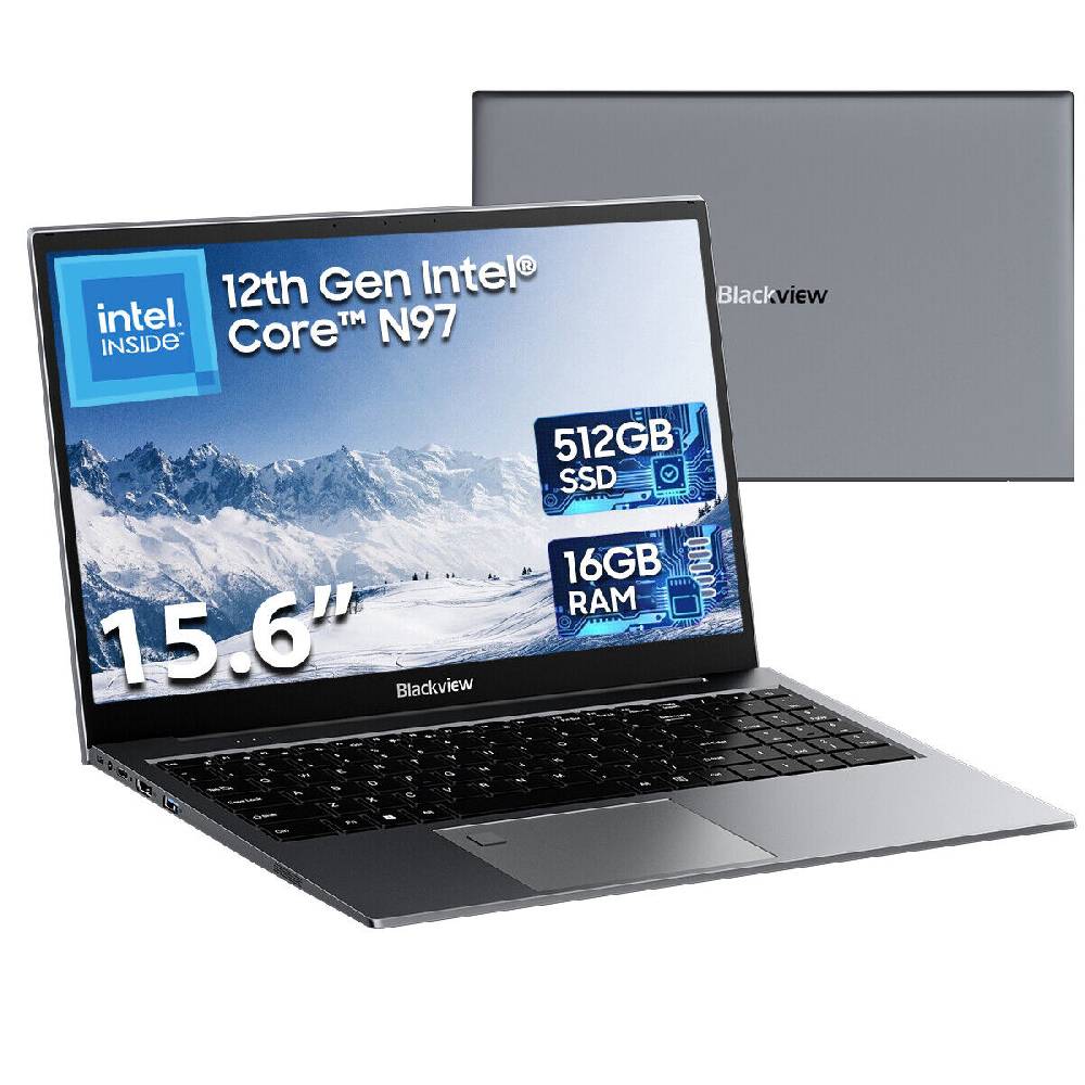 Blackview Global Official Blackview AceBook 8 15,6 Zoll Notebook Intel 12th N97 16GB 512GB SSD Intel UHD