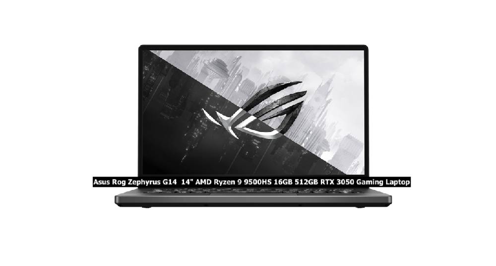 ELEKTRO-KiOSK Asus Rog Zephyrus G14 14" AMD Ryzen 9 9500HS 16GB 512GB RTX 3050 Gaming Laptop