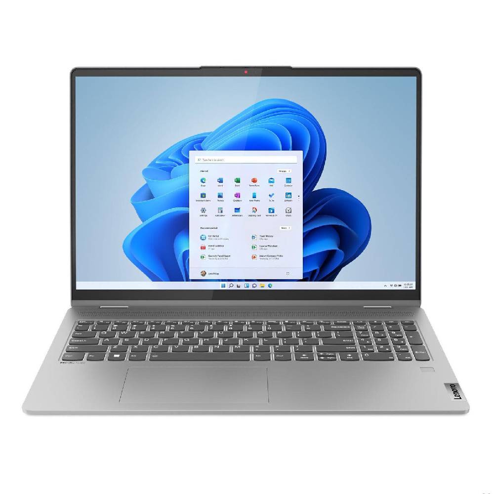 deltatecc-prime Lenovo 2in1 Convertible IdeaPad 5 Laptop Notebook 16ABR8 Grau 16 Zoll 16 GB