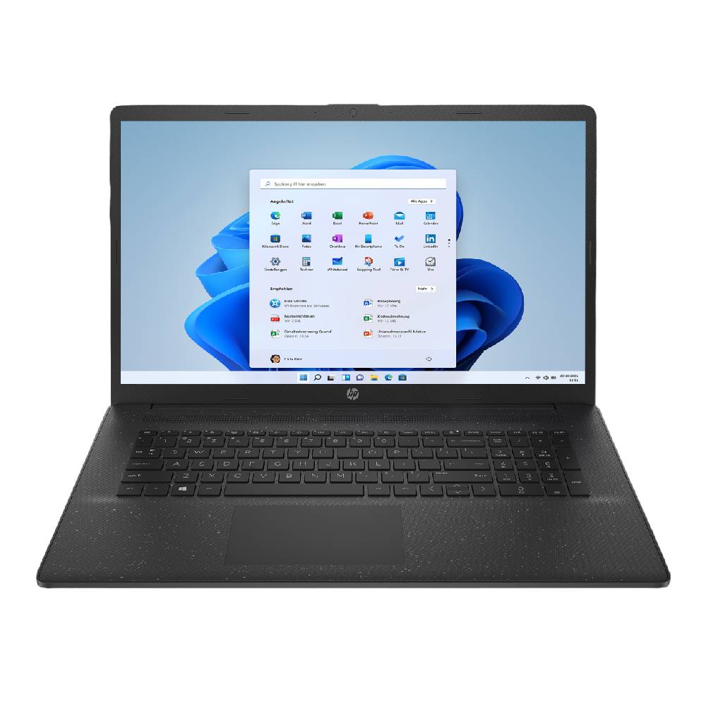 Notebook-Profis.de Shop 17" HP FullHD AMD Ryzen 5 4.3 GHz, 512GB SSD 16GB Windows 11 Office 2024