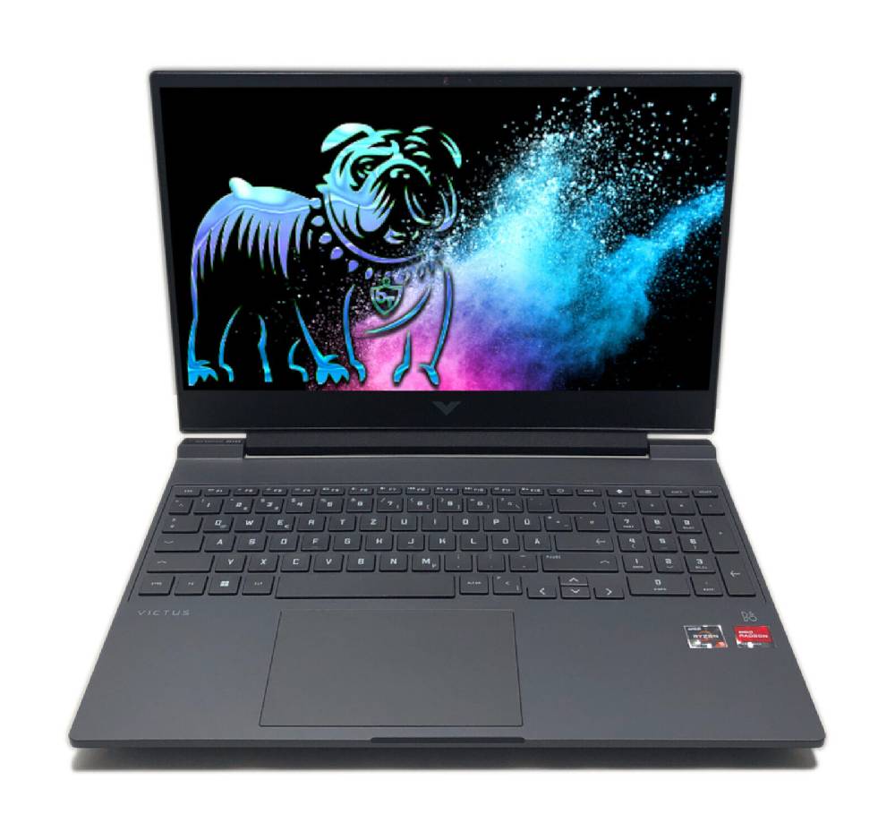 mobileglobe24 HP Victus 15-fb0354ng 15,6" FHD 144Hz Ryzen 5 5600H 8GB DDR4-3200 512GB RX 6500M