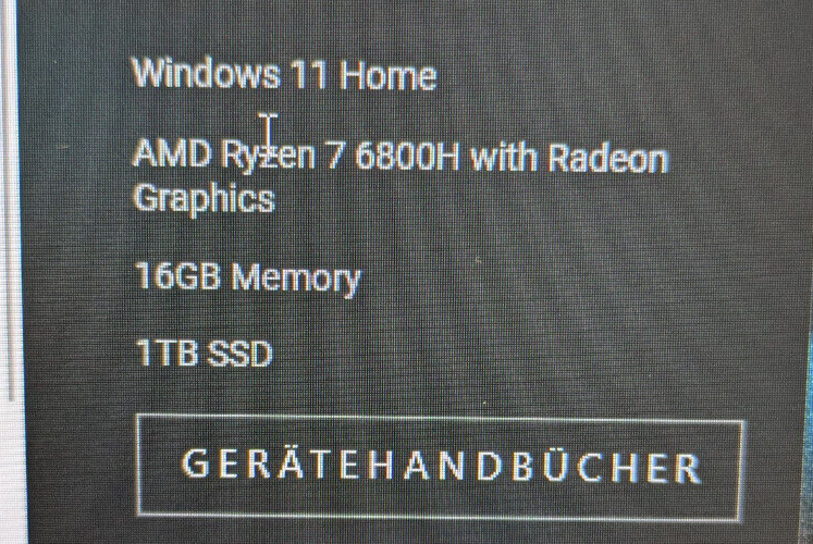 Elektrohandel-Jungnickel DELL G15 5525 Gaming Laptop - Ryzen 7 6800H RTX 3070TI 16GB DDR5 1TB SSD WIN 11 Fabrikverkauf