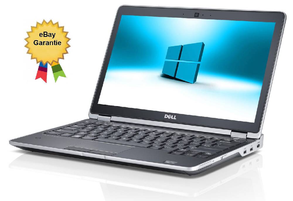 Laptop-Sonderpreise PREMIUM NOTEBOOK DELL LAPTOP Core i5 2,50 Ghz 13,1 ZOLL 4GB WLAN Windows 10
