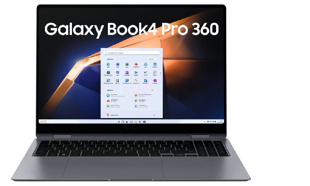 NBB - notebooksbilliger Laptop SAMSUNG Galaxy Book4 Pro 360 - 16 Zoll Intel Core Ultra 5-125H 16 GB 512