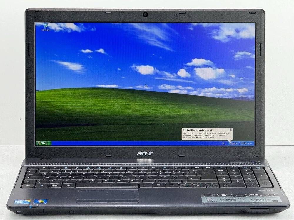 GHM-IT GmbH IT Shop ACER Windows XP Gaming Notebook i5 430M 2,27 GHz 128GB SSD 2,3GB 15,6Zoll DVD RW