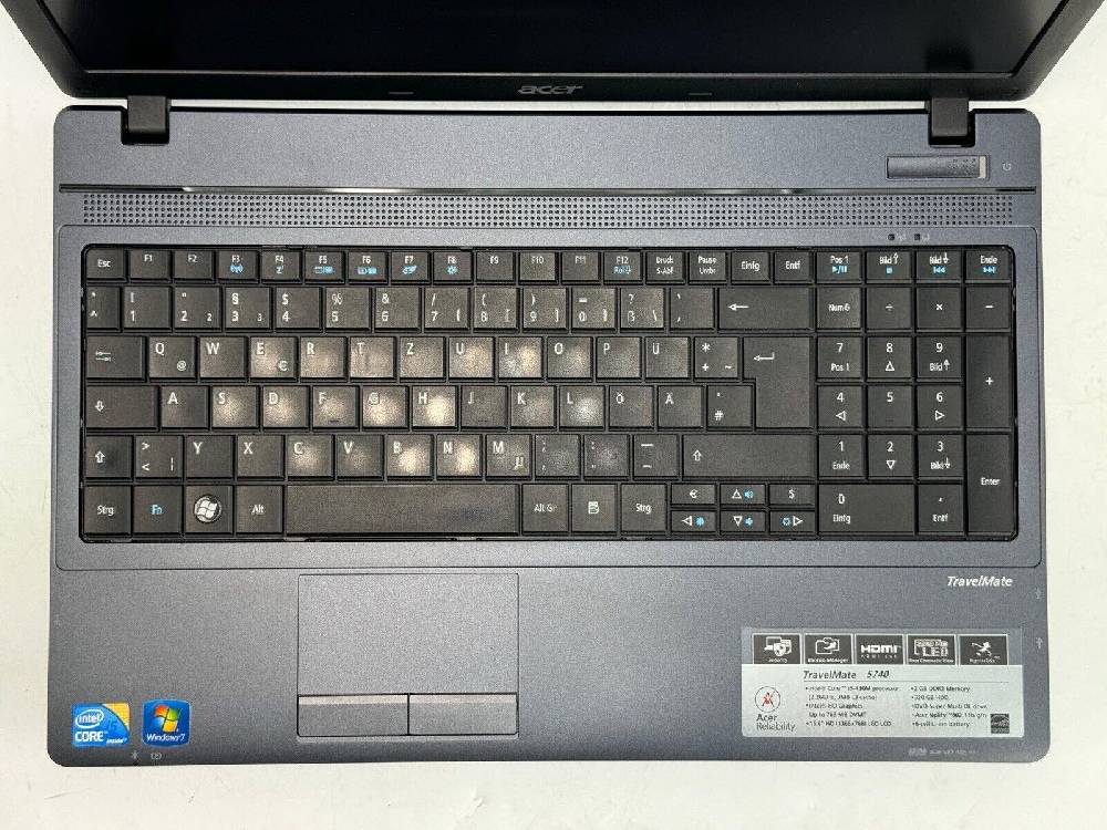 GHM-IT GmbH IT Shop ACER Windows XP Gaming Notebook i5 430M 2,27 GHz 128GB SSD 2,3GB 15,6Zoll DVD RW Exklusivangebot