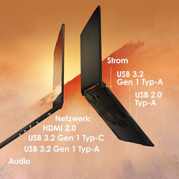 Buli Computer MSI Gaming ~ 15,6" FHD│Intel i5-12450H│GeForce RTX3050│bis 64GB RAM │bis 2TB SSD Günstiger Verkauf