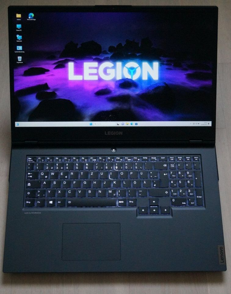 notebook_store_kiel 17,3" LENOVO Legion Gaming Notebook AMD Ryzen 7 / NVIDIA RTX 2060 / SSD / WIN11