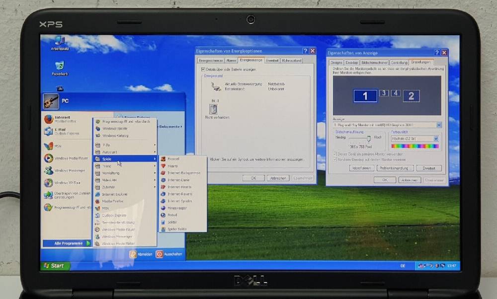 edik.hifi.irina DELL XPS Windows XP Gamer i7 4GB 500GB Gaming Laptop GT 540M 15,6" mit Spiel! Saisonschlussverkauf