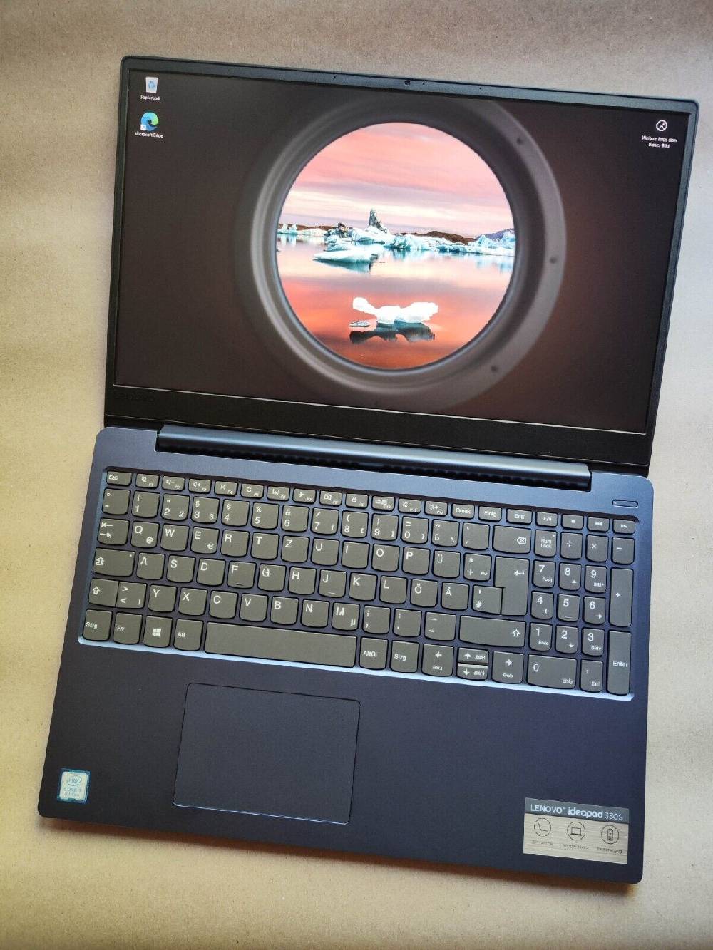 Gebraucht-land Laptop Lenovo 330S-15IKB 15.6 Zoll FHD 128GB SSD 1 TB HDD 8GB RAM Intel i3 Win