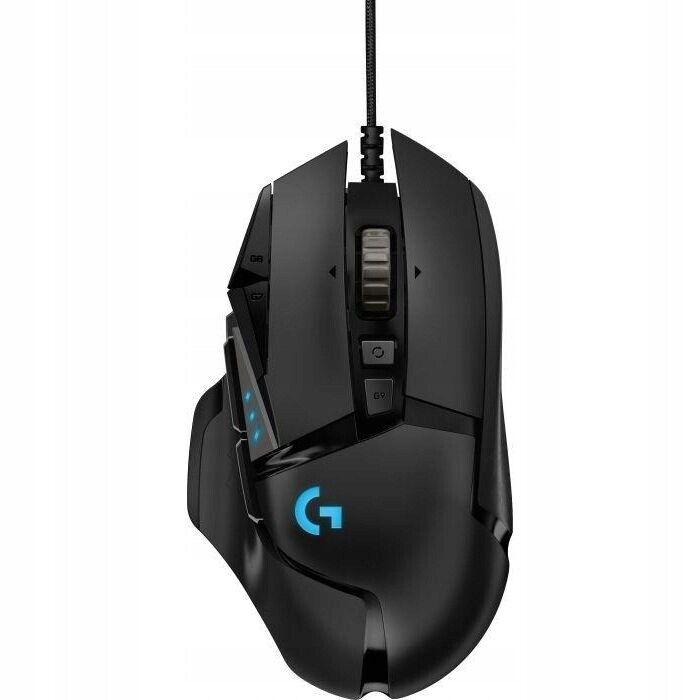 FatBat Logitech G502 HERO Kabelgebunden Gaming Maus 25K DPI Sensor RGB-Beleuchtung