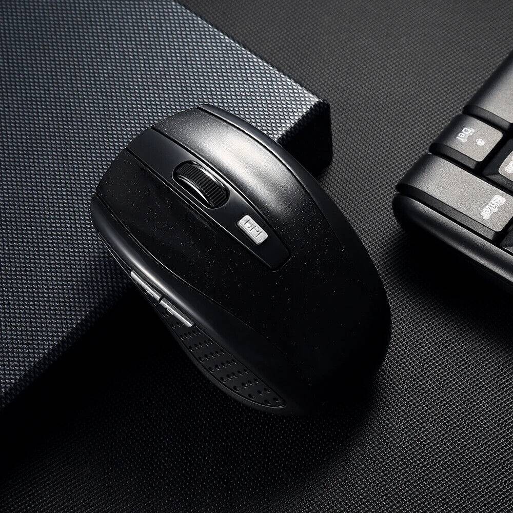 ADAH1318 Funk Maus Büro Kabellos Wireless Mouse Für PC Laptop Schwarz Grau Rot Blau USB Saisonschlussverkauf