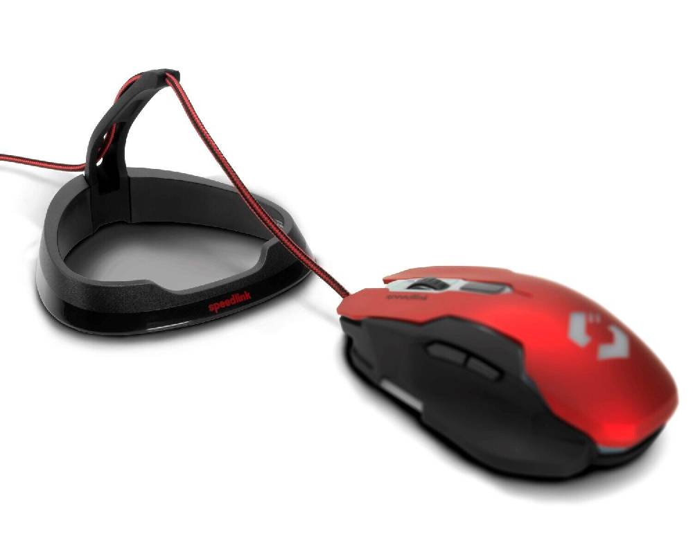 koka-shop.me Speedlink ADJIX Maus Kabelführung Gaming Kabel-Halter Halterung PC Mouse Bungee im Angebot