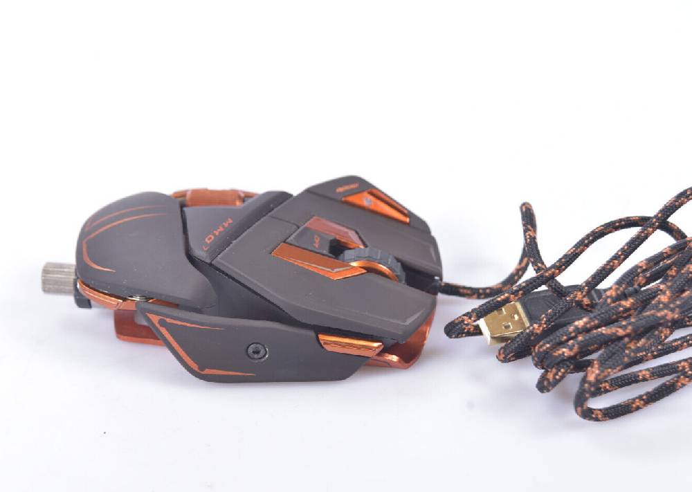 Warenhandel-Hannover Mad Catz M.M.O 7 Gaming Maus 6400dpi PC und MAC schwarz orange programmierbar Günstig kaufen