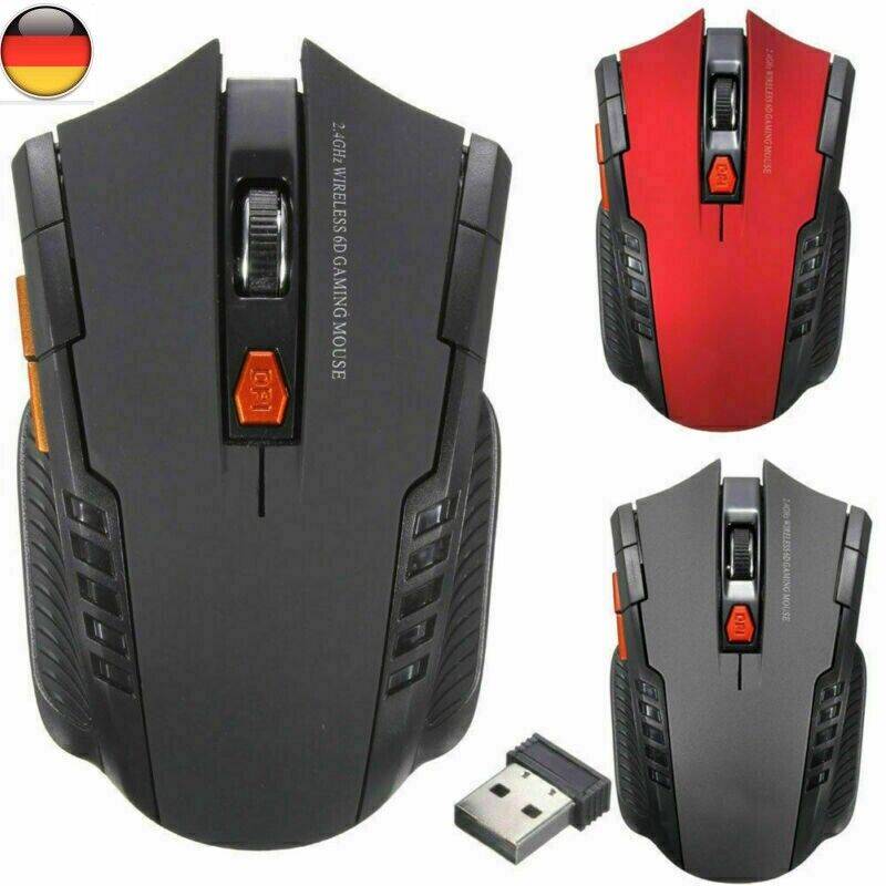 bestone88 2.4GHz Wireless Maus PC kabellos Mouse Computer Laptop Notebook Funkmaus DE