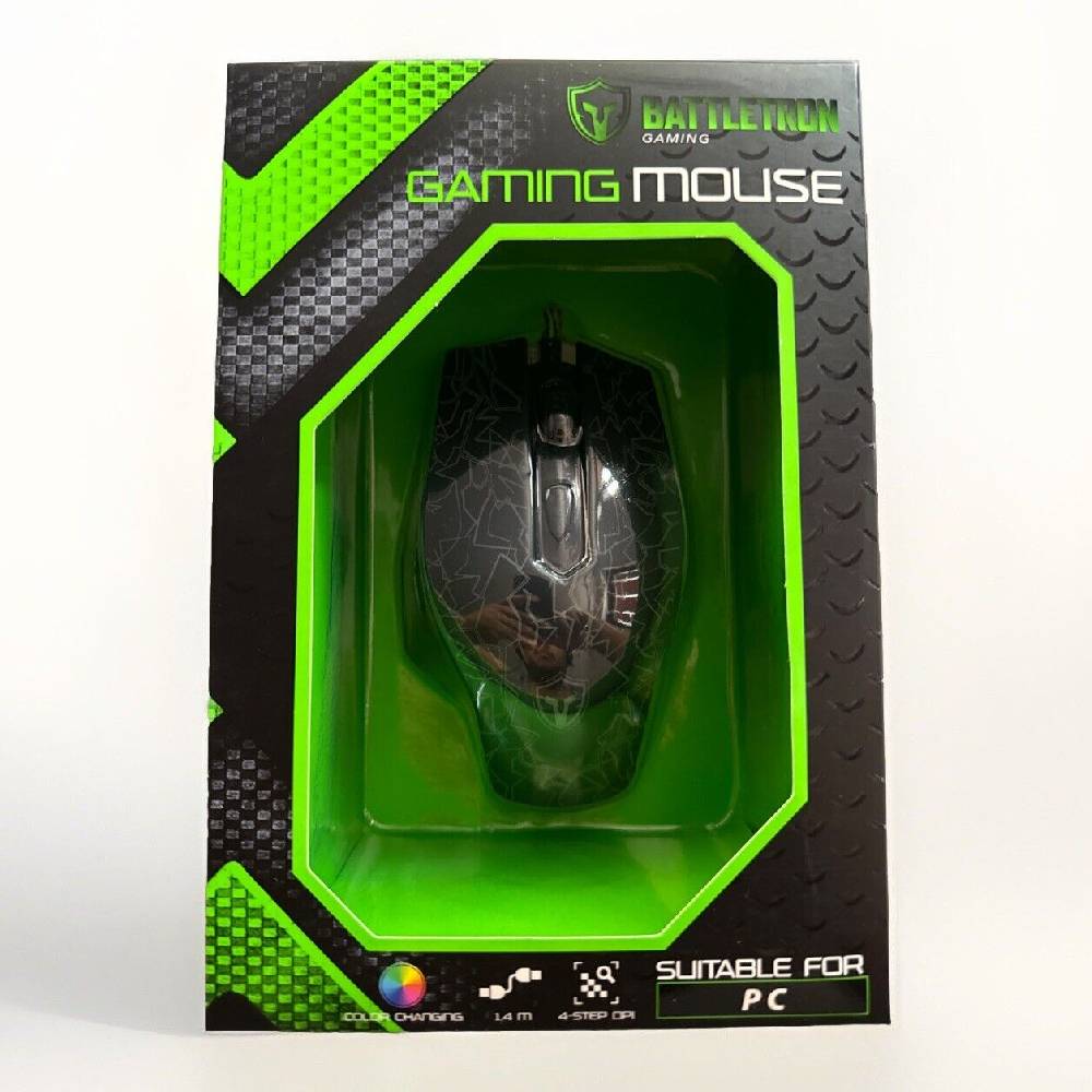 Asal-Handel24 Battletron Gaming: Gaming Mouse LED RGB PC Maus