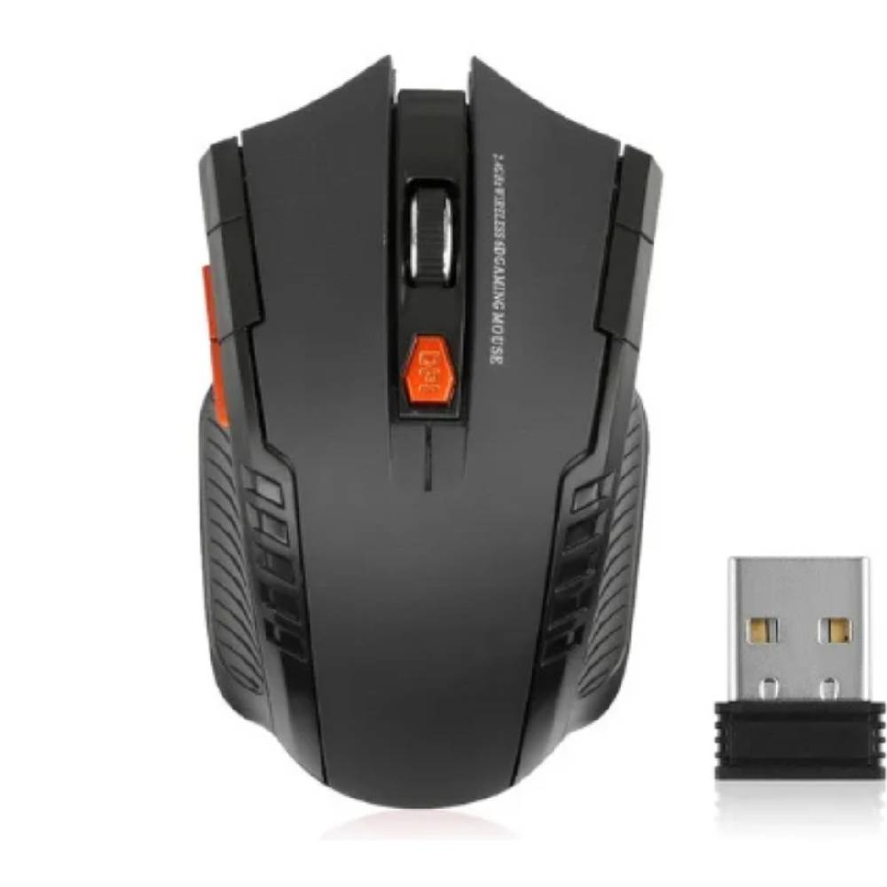 SMHPOT Computer Maus 6 Tasten PC kabellos USB Gaming Gamer LED RGB 1600dpi BLAU Neueste Mode