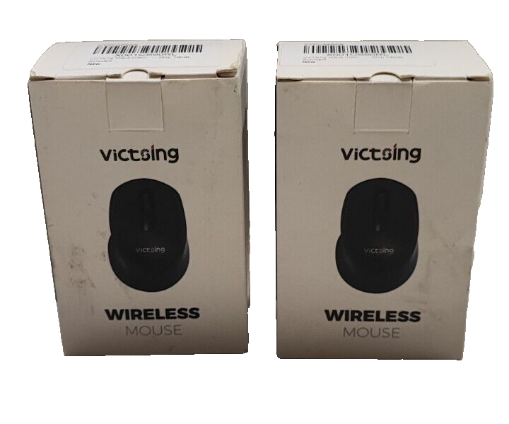 COLSEICOM24 2x VICTSING CA57BN Funkmaus Wireless PC Gaming Mouse Maus Optical Sensor NEU OVP