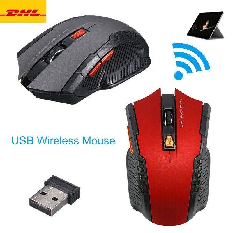 bestone88 Mini PC Maus Kabellos USB Wireless Mouse Gaming Computer Notebook Laptop Funk DE