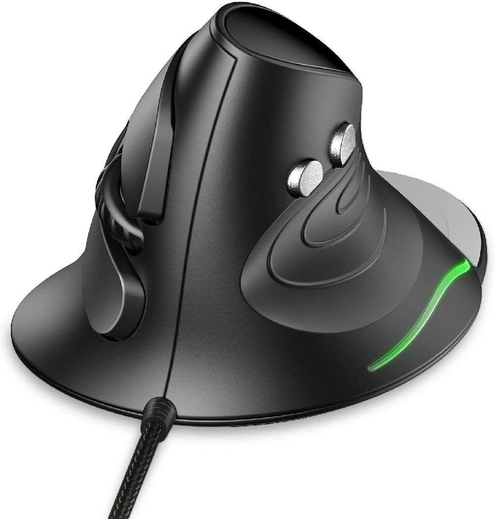 limi-electronics Gaming Optische Maus Vertikale Ergonomisches 6 Tasten 800- 3200DPI PC Mouse Bis zu 50% Rabatt