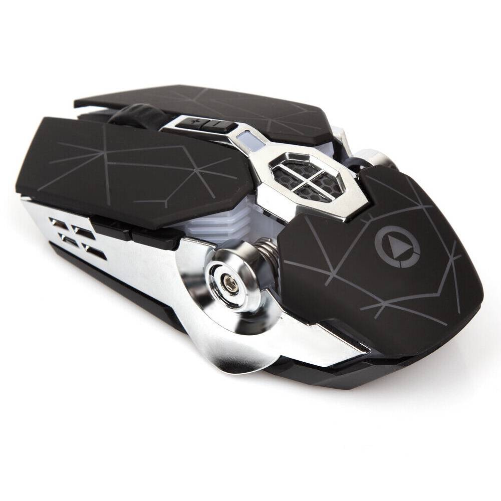 tungtu2017 7-Tasten Funk Maus Gaming Kabellos Wireless Gamer Mouse Für PC Laptop Schwarz Sonderangebot der Fabrik