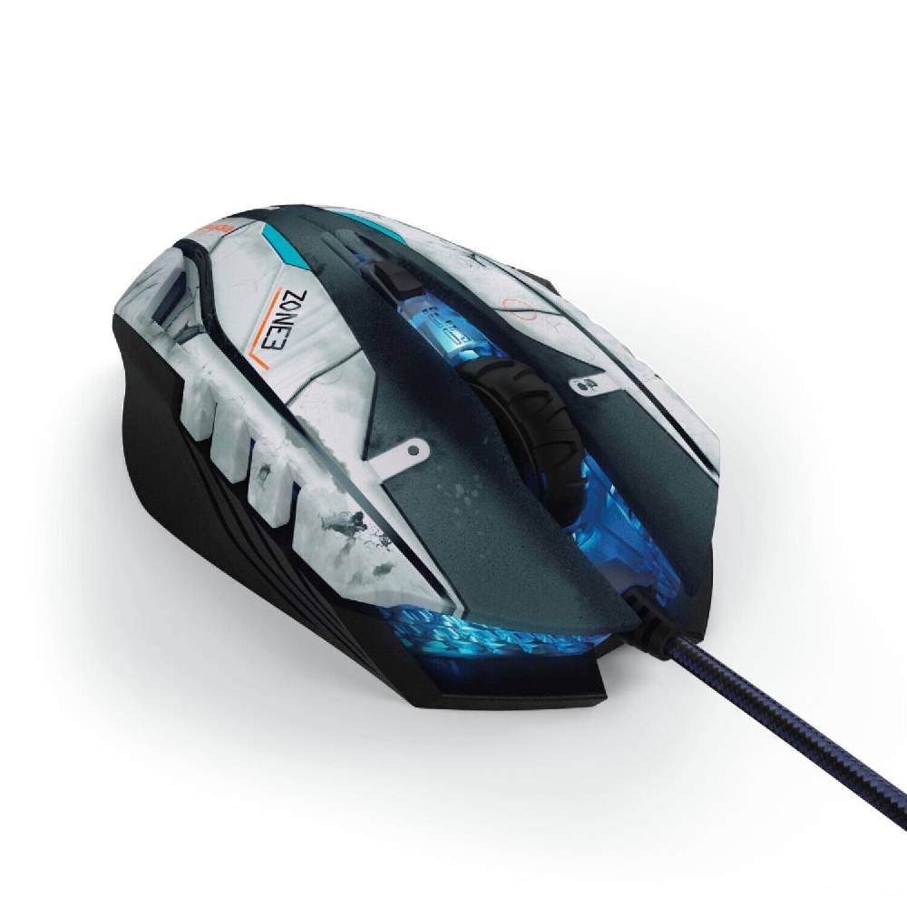 koka-shop.me uRage Gaming Mouse Morph SciFi Gamer Kabel Maus PC LED 2400dpi 6 Tasten Omron