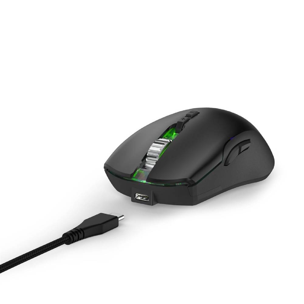 Brand Distribution GmbH uRage Gaming PC Maus Reaper 610 Wireless USB RGB LED 16000 DPI Schwarz 9 Tasten