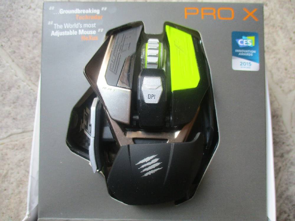 wolfsoft_gmbh Mad Catz R.A.T. PRO X ULTIMATE GAMING MAUS LASER SENSOR 8200DPI OVP neuwertig Begrenztes Angebot
