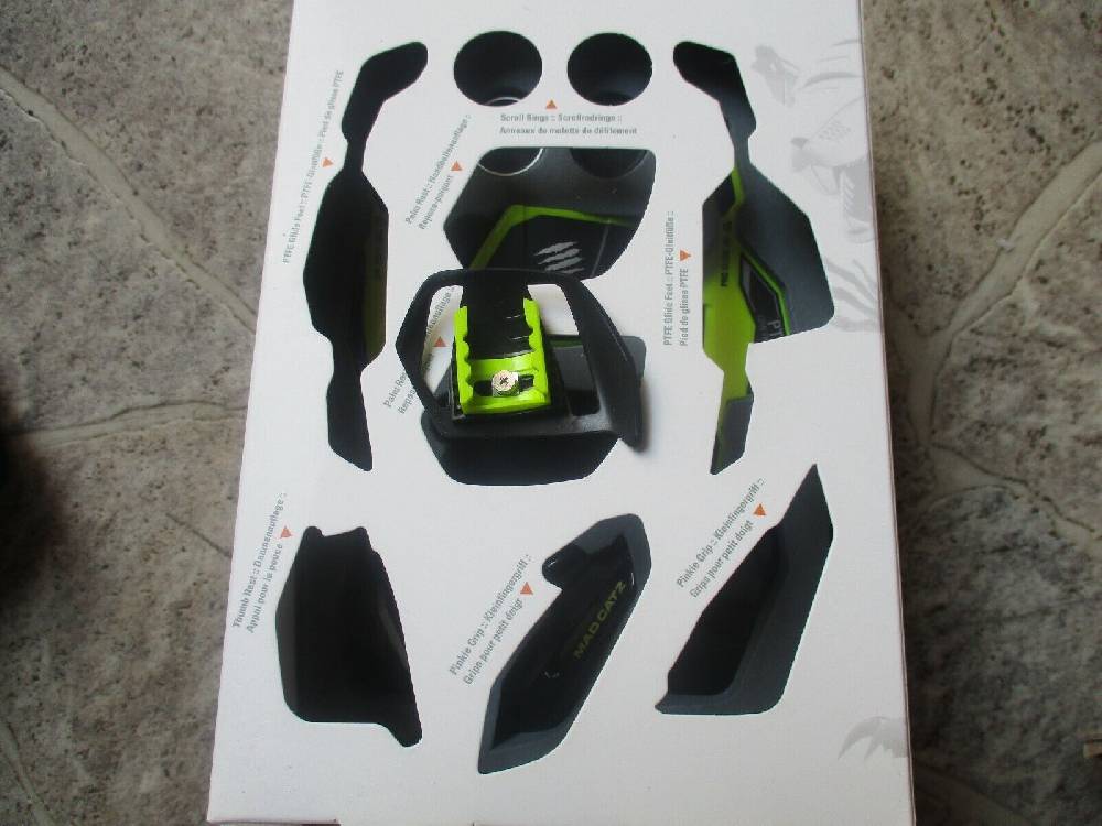 wolfsoft_gmbh Mad Catz R.A.T. PRO X ULTIMATE GAMING MAUS LASER SENSOR 8200DPI OVP neuwertig Begrenztes Angebot