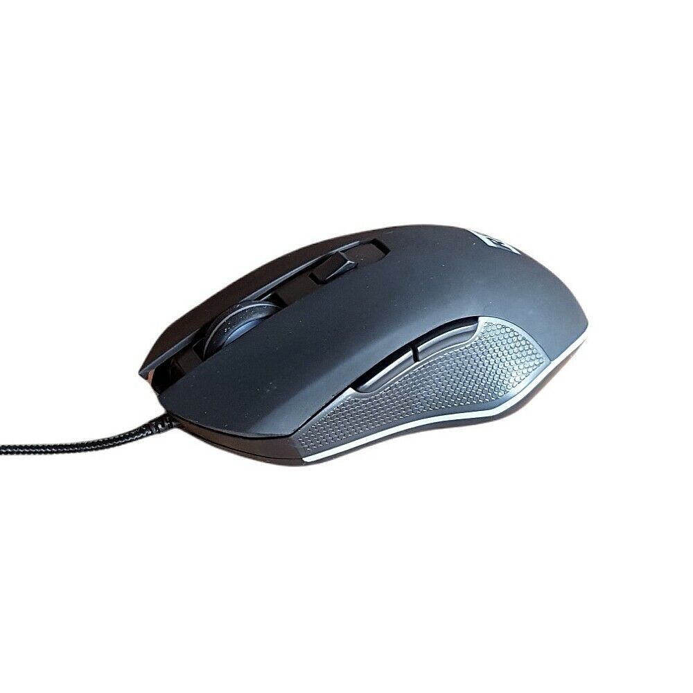 edessa-shop 6T Schnell Gamer Optische Maus für Computer Laptop PC Notebook 2400dp Schwarz