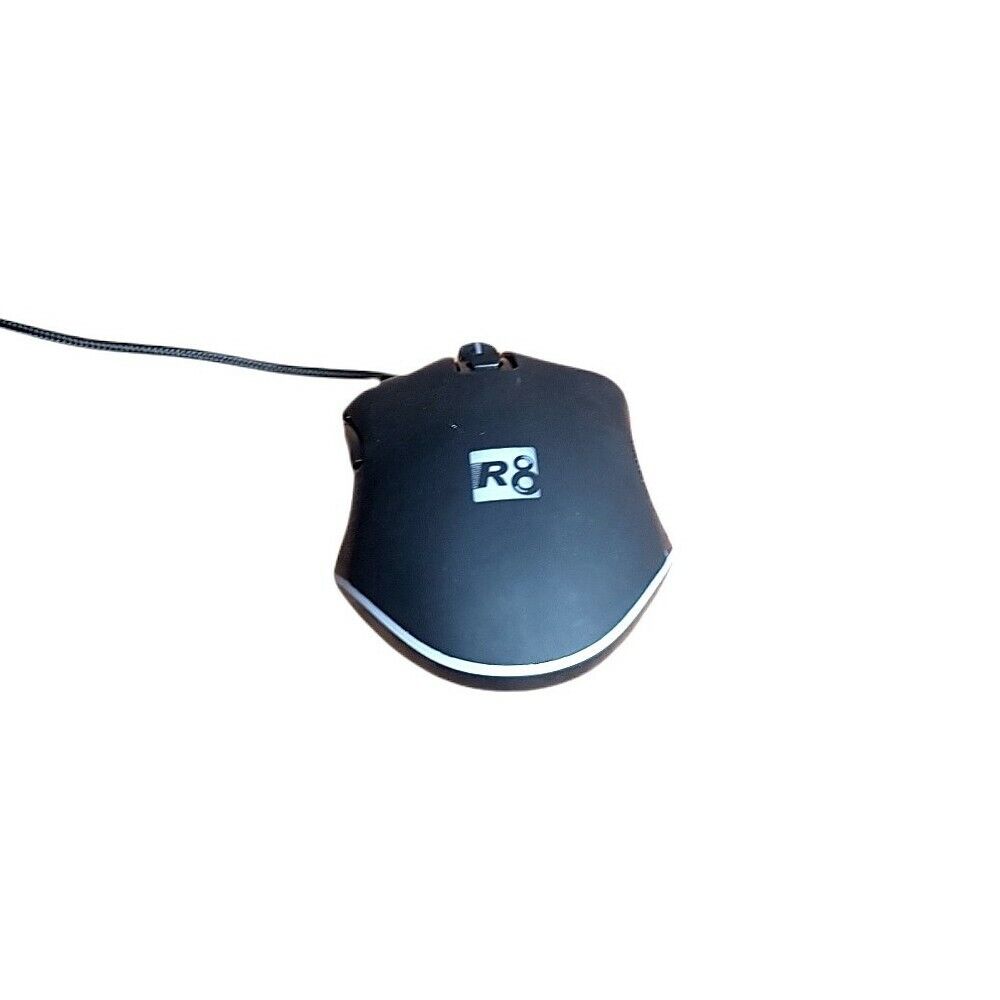 edessa-shop 6T Schnell Gamer Optische Maus für Computer Laptop PC Notebook 2400dp Schwarz Heißer Verkauf