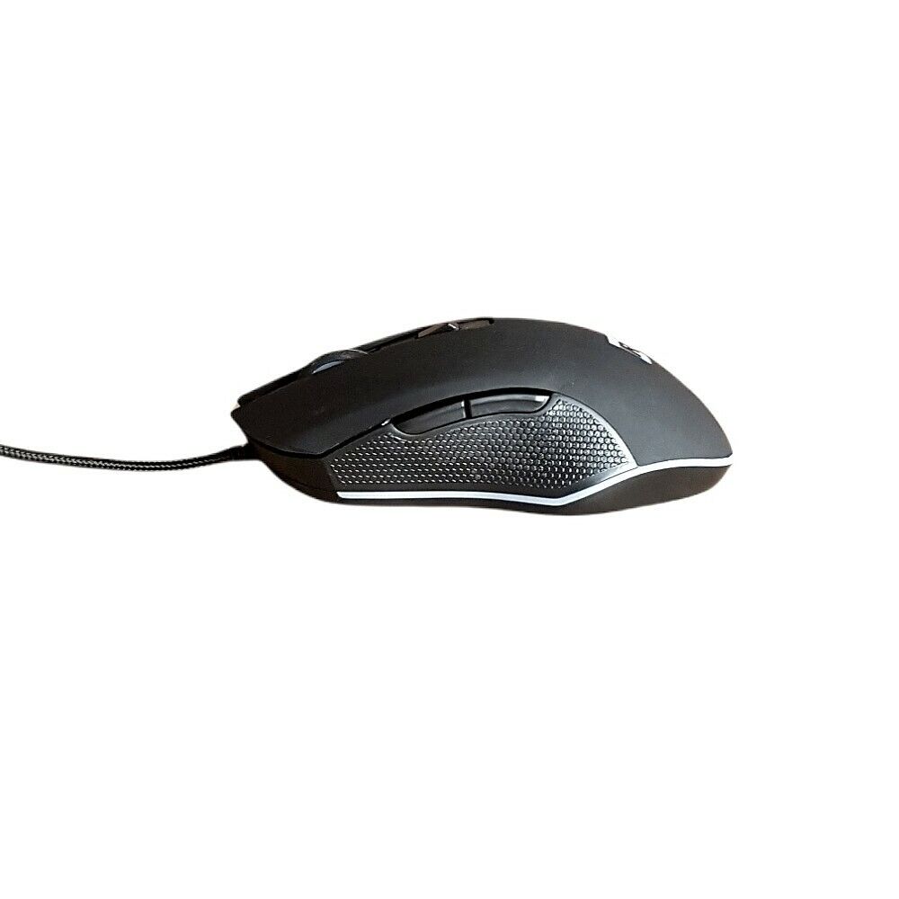 edessa-shop 6T Schnell Gamer Optische Maus für Computer Laptop PC Notebook 2400dp Schwarz Heißer Verkauf