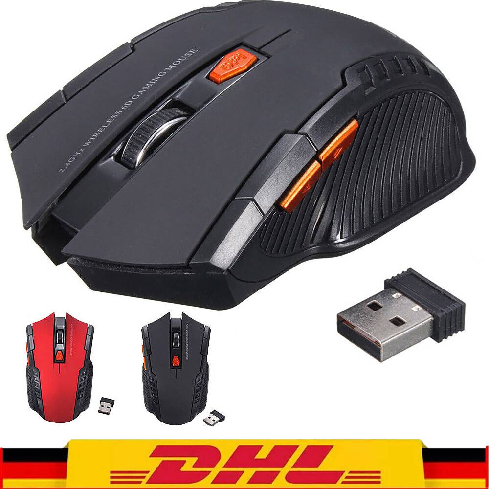 mokei_eu Silent Drahtlos Optische Multimodus-Maus Bluetooth Kompatibel für Laptop PC DHL