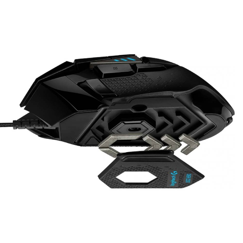 Firelia Logitech G502 Hero Kabelgebundene Gaming Maus PC MAC Optischer Sensor Schwarz Tägliche Deals