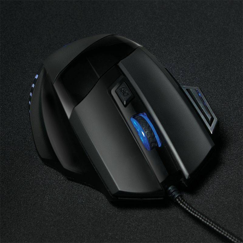 pricecore Shop Optische USB Gaming Maus + Mauspad 6-Tasten Gaming-Maus Laptop PC 800 - 2400 dpi Wochenangebot