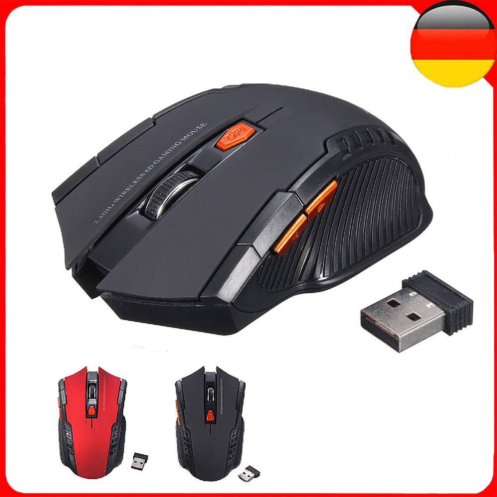 littlebear-store 1X Drahtlose Maus 2.4Ghz -kompatibel Für Laptop PC ipad USB DHL