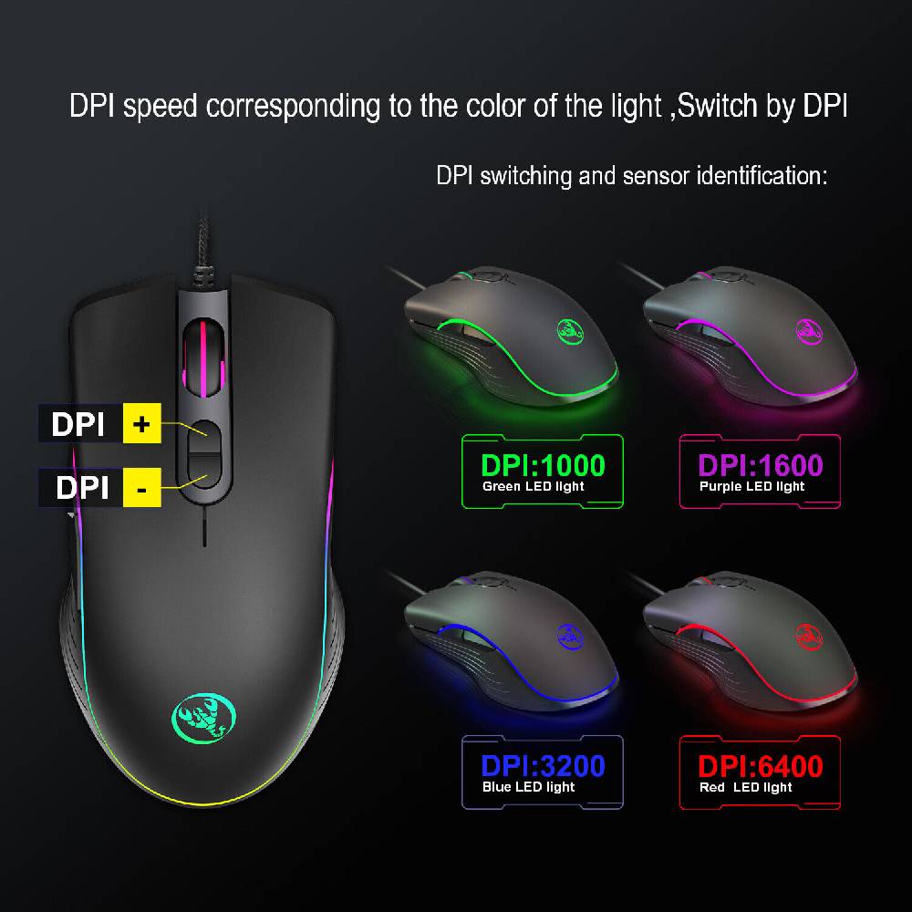 Pulsio Gaming USB Maus optisch LED für PC Computer Laptop Notebook Optical Mouse neu Verkauf