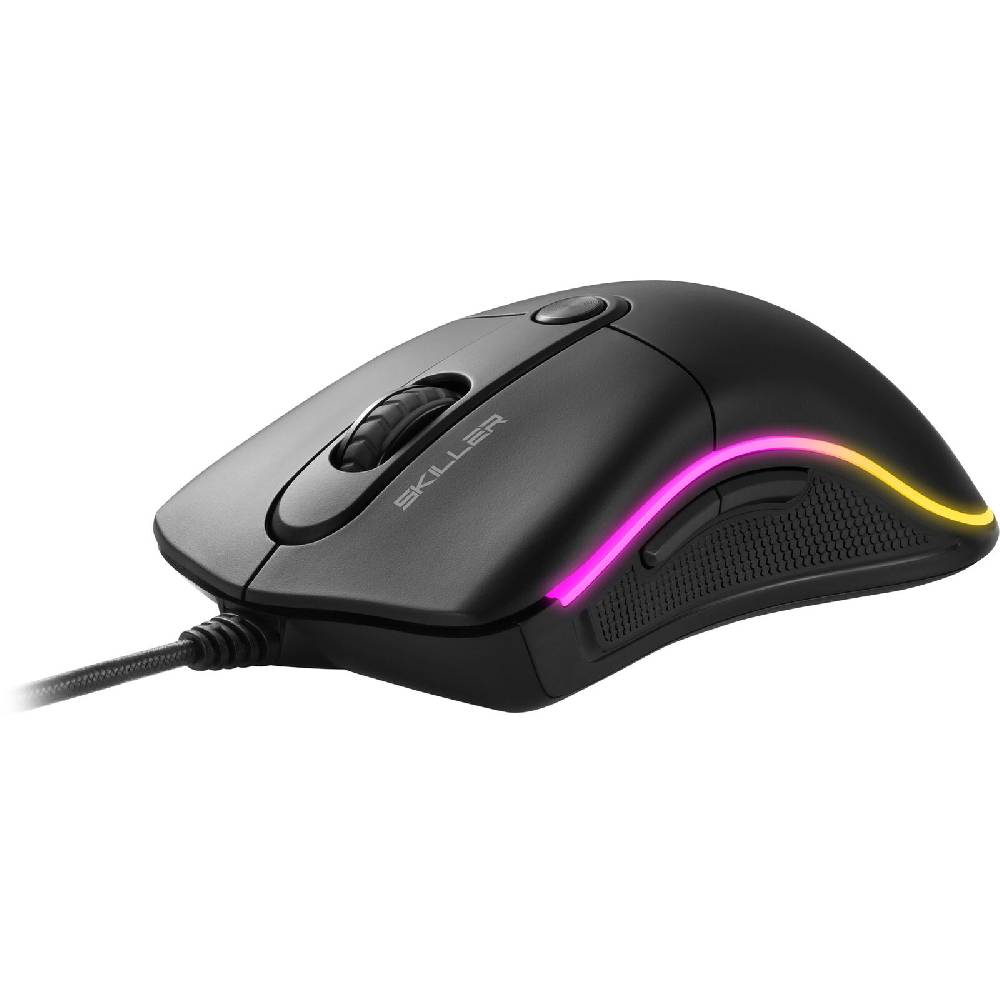 alternate.gmbh Sharkoon SKILLER SGM2, Gaming-Maus, optisch, 6400dpi, USB, 6 Tasten, schwarz Meist gekauft
