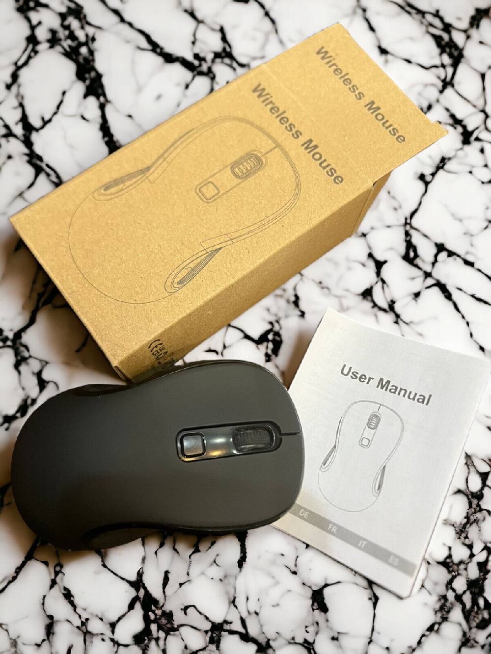Allesundnix2000 Funk Maus Büro Kabellos Wireless Mouse Für PC Laptop Schwarz USB Fabrik Onlineshop