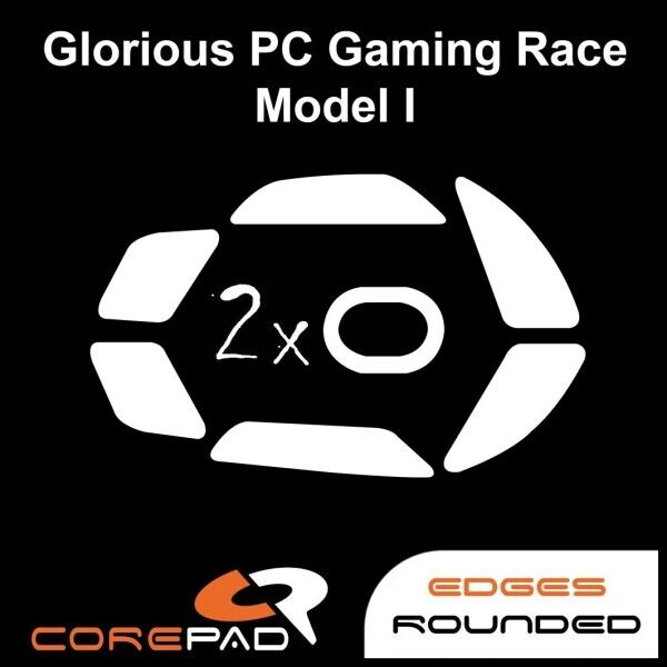 Com-Tra.de Corepad Skatez Glorious PC Gaming Race Model I Mausfüße Hyperglide PTFE Teflon Fabrikpreis