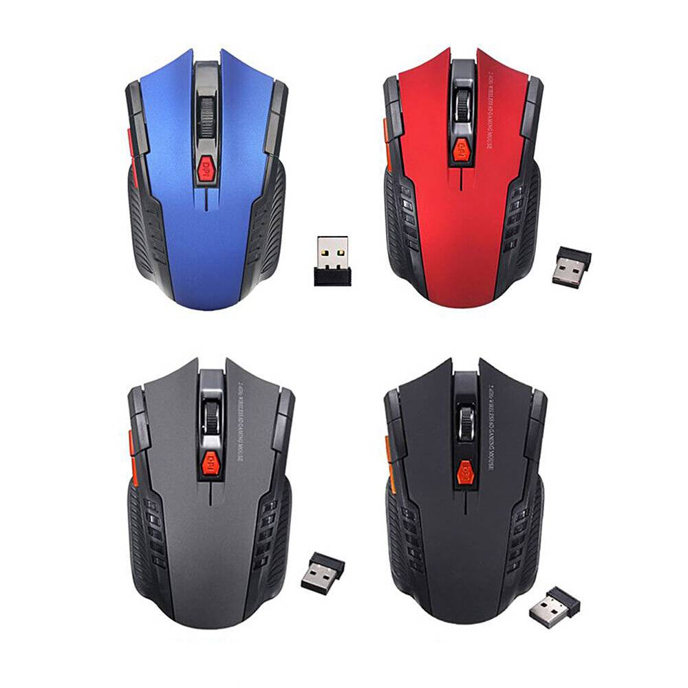 beyouolyone Kabellos PC Maus USB Wireless Mouse Optisch Funkmaus für Computer Laptop DE Flash Sale