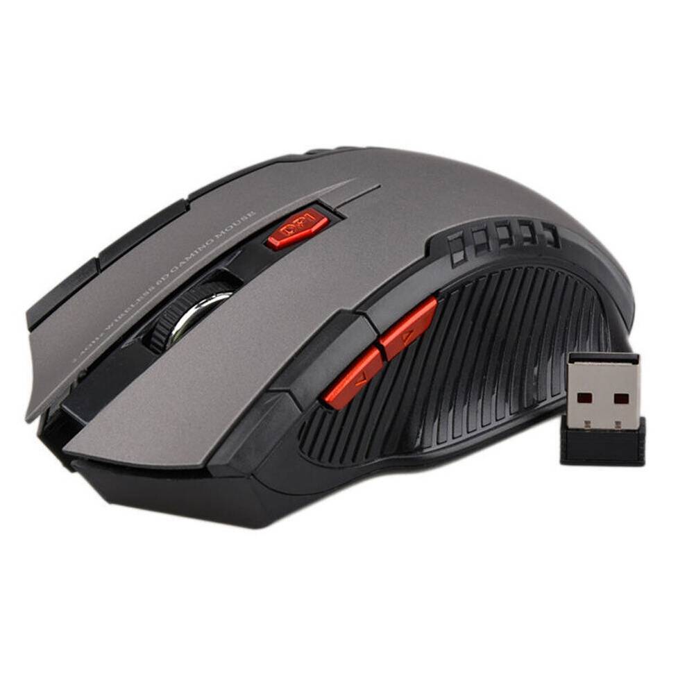 beyouolyone Kabellos PC Maus USB Wireless Mouse Optisch Funkmaus für Computer Laptop DE Flash Sale