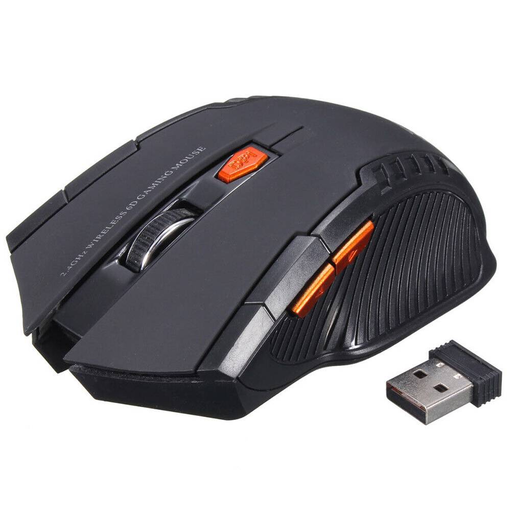 beyouolyone Kabellos PC Maus USB Wireless Mouse Optisch Funkmaus für Computer Laptop DE Flash Sale